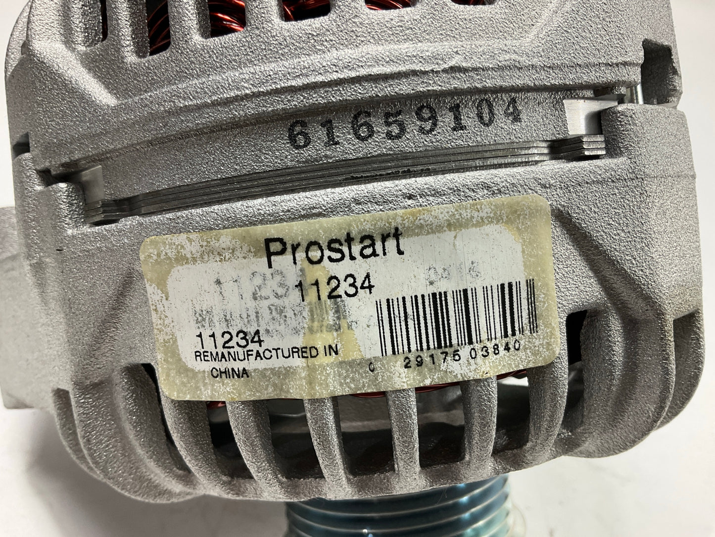 REMAN. Prostart 11234 Alternator