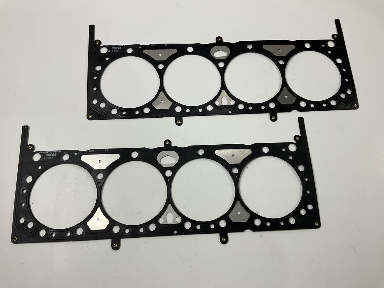 (2) Fel-pro 1142-026 MLS Performance Cylinder Head Gaskets Chevy SBC V8 4.100''