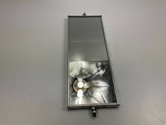 Unboxed Retrac 1152 Aluminum Flat Back 6'' X16'' Rod-Thru West Coast  Mirror