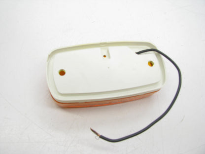 (2) Unboxed GLO-BRITE 120 AMBER LED DOUBLE BULLSEYE SIDE MARKER LAMP Lights