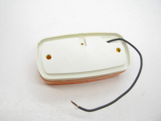 (2) Unboxed GLO-BRITE 120 AMBER LED DOUBLE BULLSEYE SIDE MARKER LAMP Lights