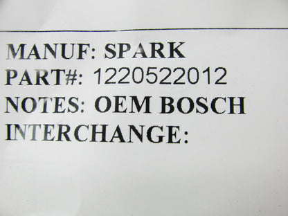 NEW - OUT OF BOX - Bosch 1220522012 Ignition Coil 0221122450 00118