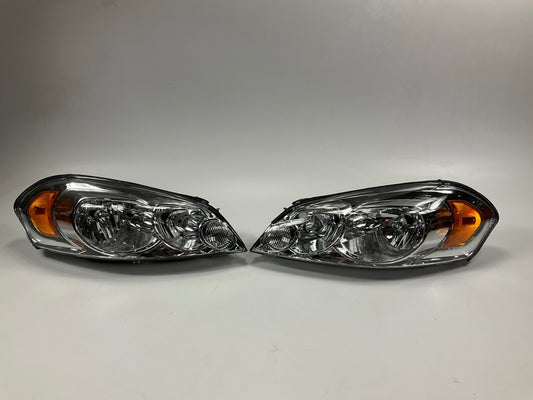 NEW UNBOXED 1221-0140S Aftermarket Left + Right Headlight Headlamps 06-16 Impala