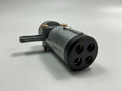 NEW UNBOXED Cole Hersee 1233 4 Pole Plug, Tractor Trailer And Auto RV Connector