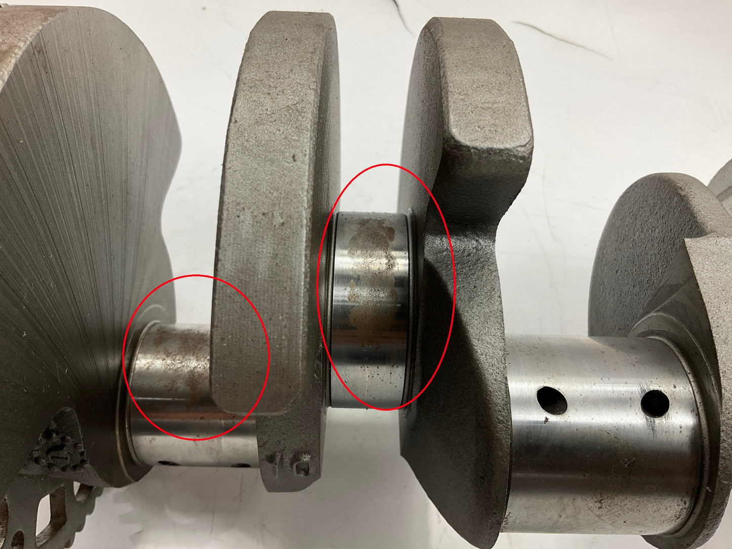 HAS RUST - GM Chevy 5.3L 6.0L 6.2L LS GEN IV 58X Tooth Crankshaft OEM 12552216