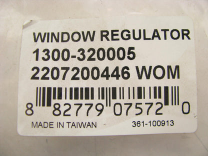 NEW - OUT OF BOX 1300-320005 Window Regulator - Front Right