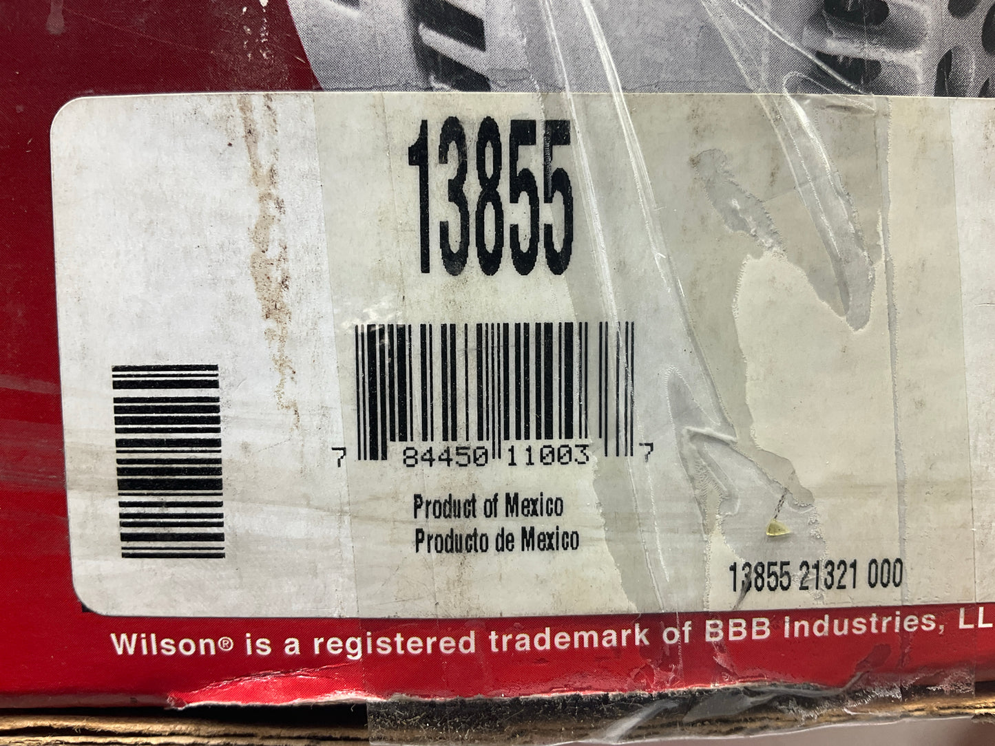 Damaged Plastic Cover - See Photos - REMAN. 13855 Alternator