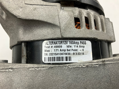 REMAN. 13870 160 Amp Alternator