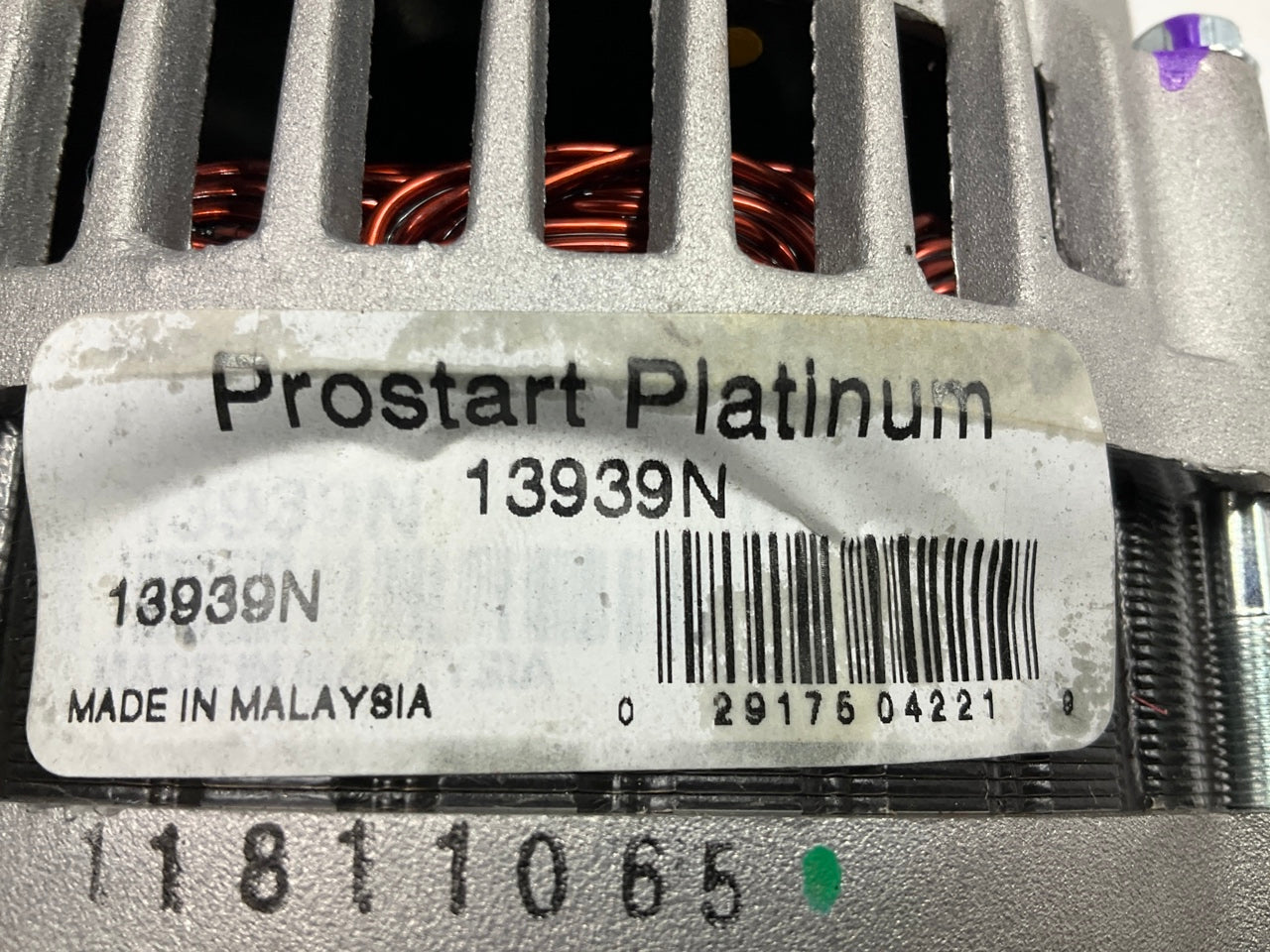 NEW UNBOXED ProStart 13939N Alternator For 2002-2006 Altima, Sentra 2.5L ONLY