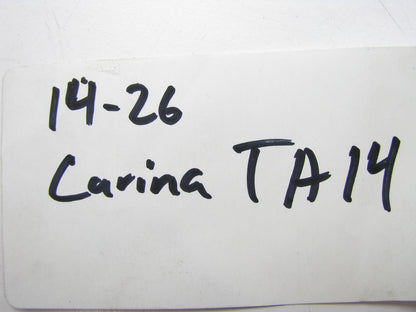 NOS TOYOTA CARINA TA14 Left Drivers Side Tail Light Lamp Lens