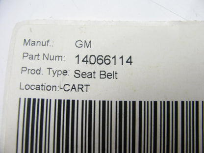 NOS OEM GM Right Rear Restraint Retractor& Buckle For 84-89 Chevrolet GMC C/K