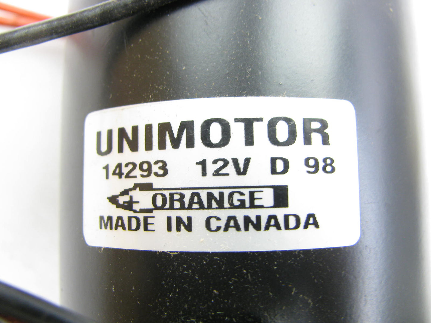 NEW - OUT OF BOX UNIMOTOR 14293 HVAC Blower Motor W/O WHEEL