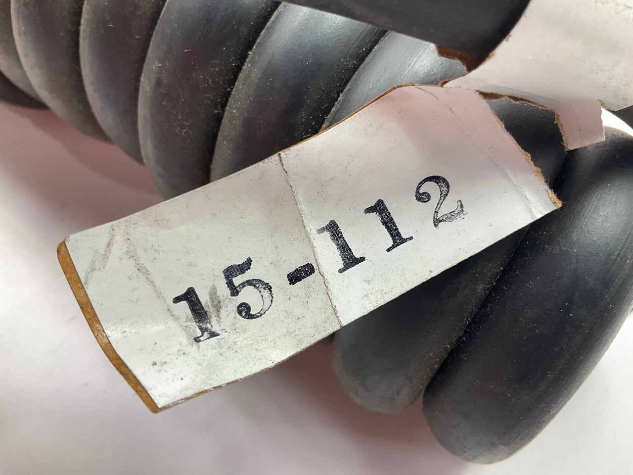 Pollak 15-112 12' Black Standard Duty Power Coiled Cable With Spring Guard