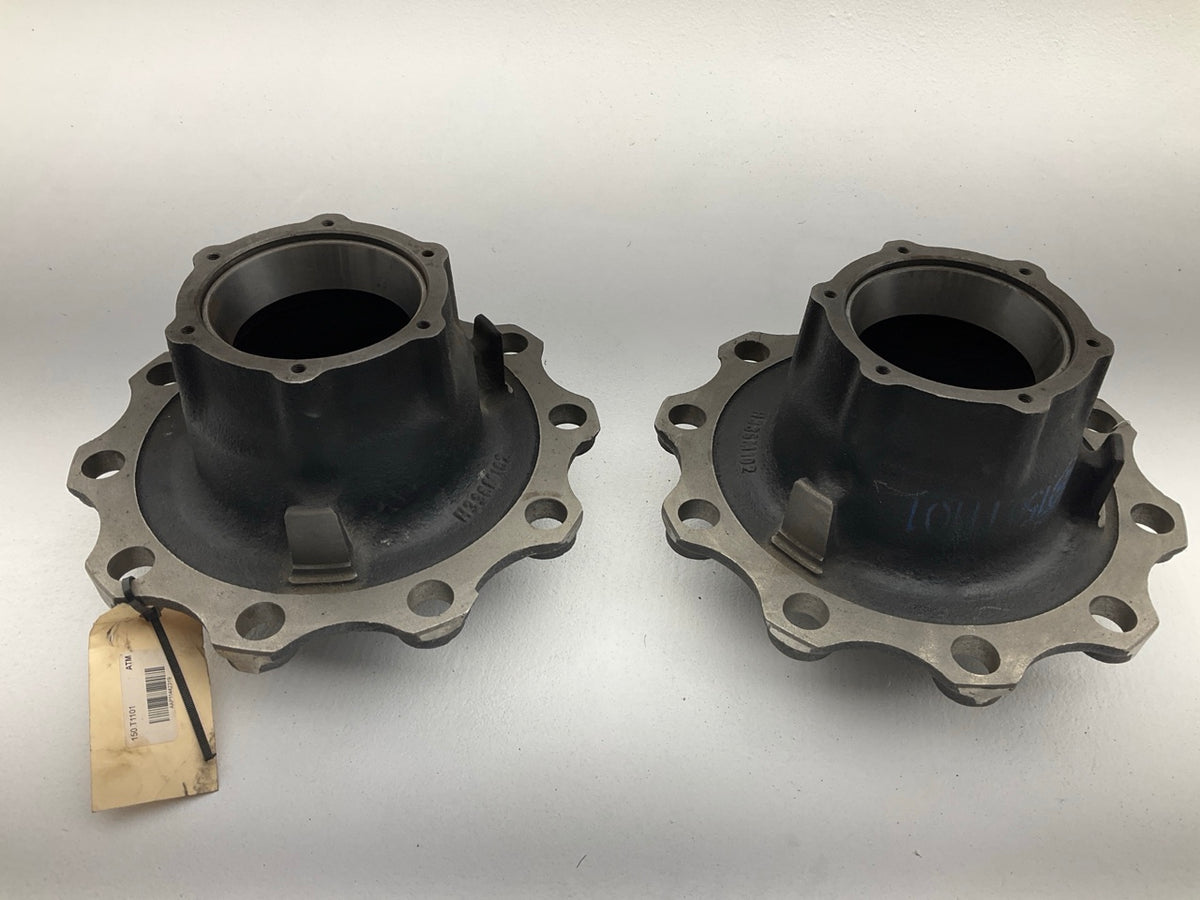 (2) NEW UNBOXED Automann 150.T1101 Outboard Mount 10-Bolt Wheel Hubs # 2023