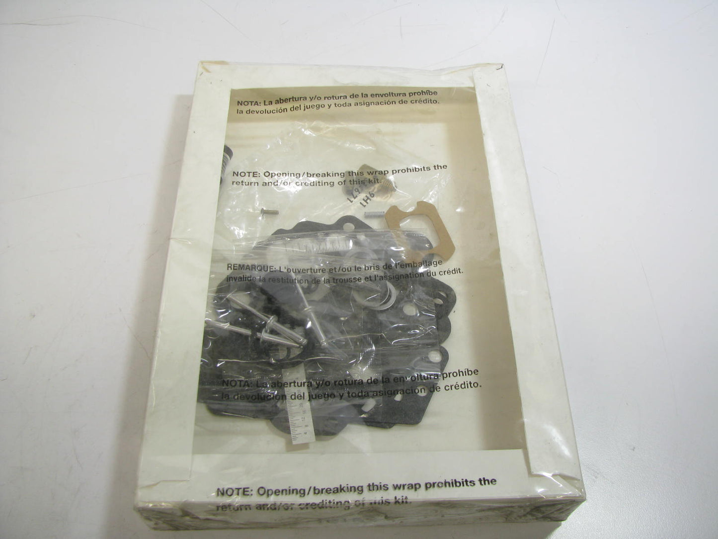 NEW - OUT OF BOX 1515S Carburetor Rebuild Kit 1985-1989 Isuzu I-Mark Nikki 2-BBL