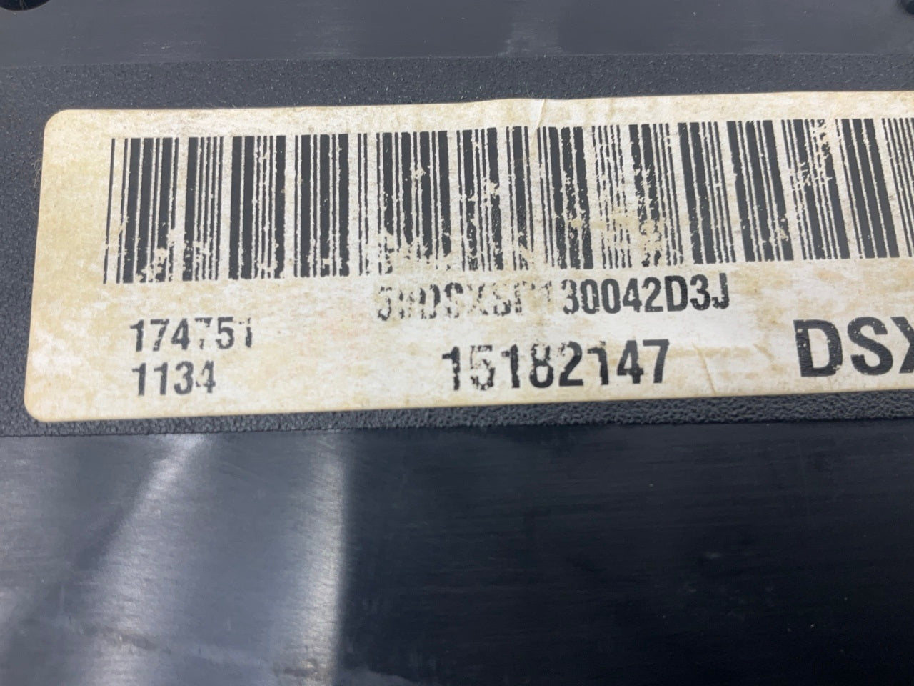 CORE ONLY - DOES NOT WORK - OEM GM 15182147 Instrument Gauge Cluster