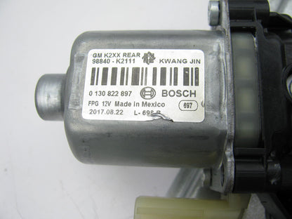 NEW OEM Rear Left Window Regulator & Motor For 14-20 Yukon Sierra Suburban Tahoe