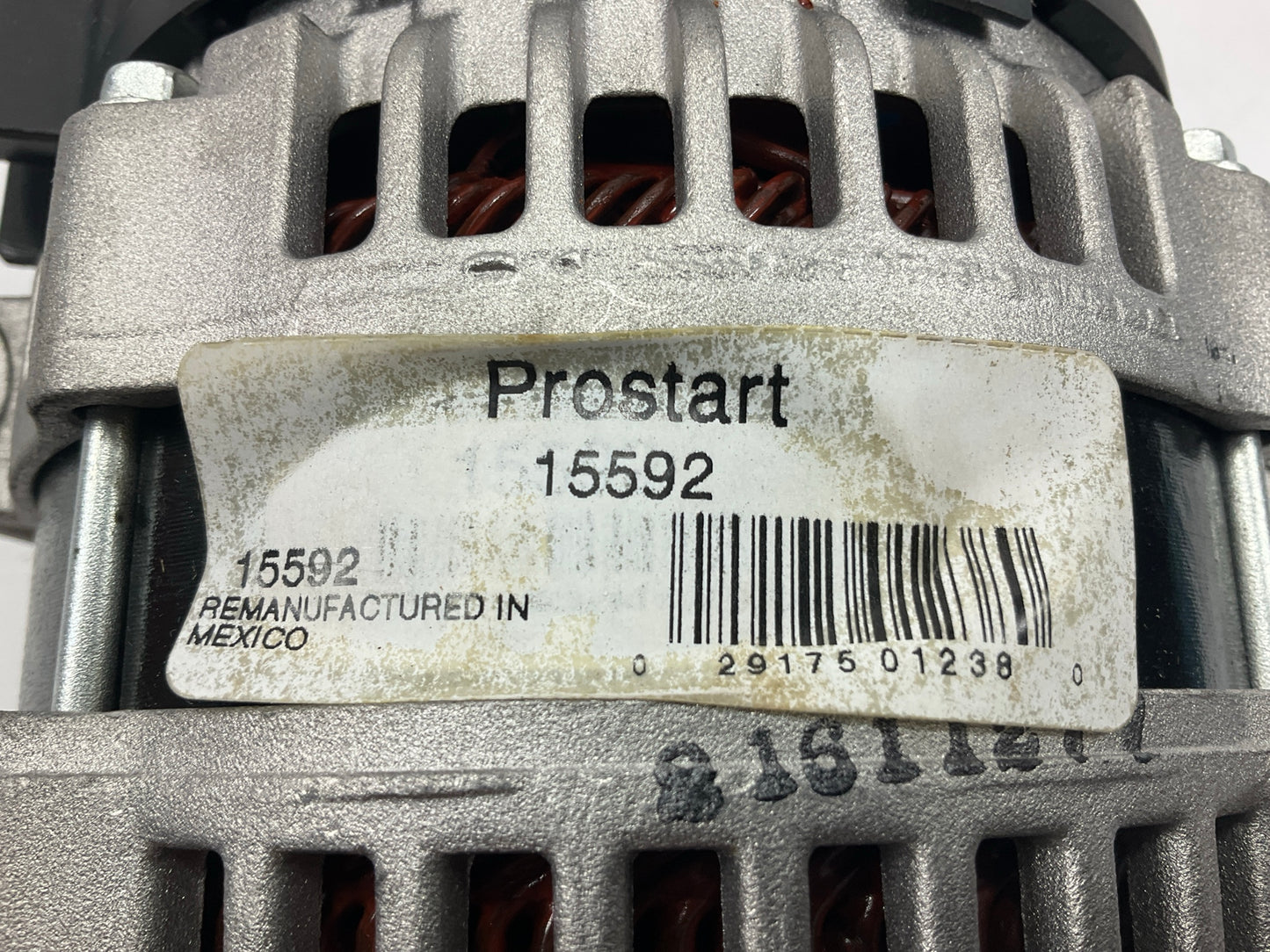 REMAN. Unboxed Prostart 15592 Alternator - 2006-2009 Chevy Impala 5.3L