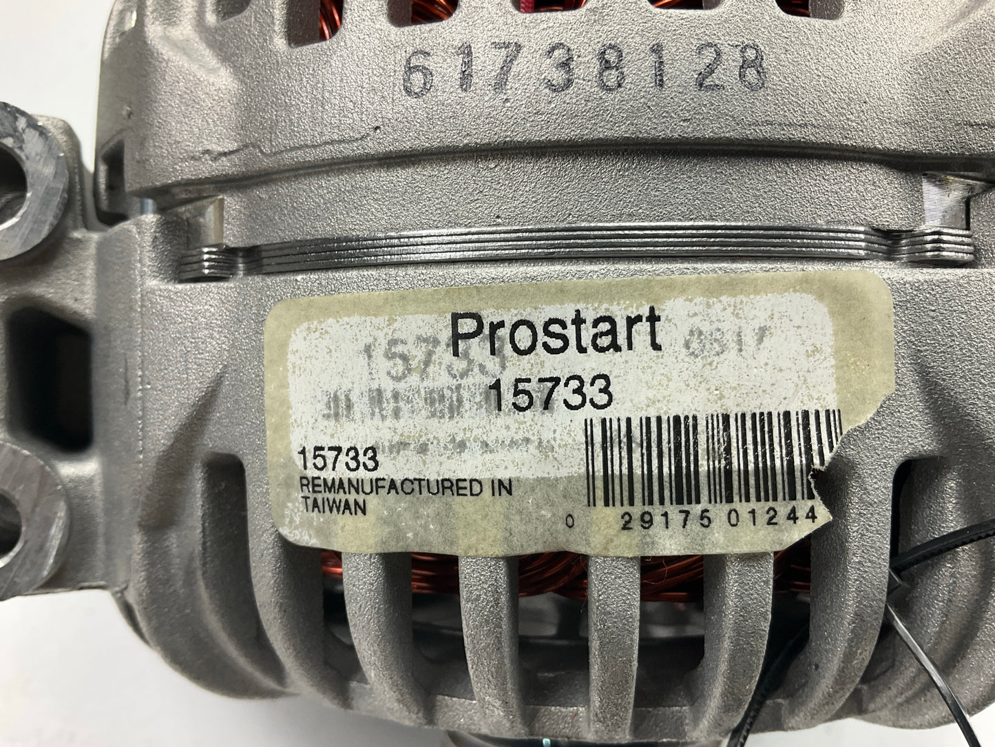 REMAN. - UNBOXED 15733 Alternator - 180 AMP