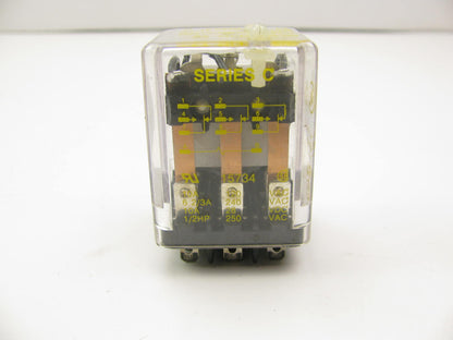 NEW - OUT OF BOX - 15734 Square D Relay 8501 KUD13M1P14V53 24VDC SERIES C 8 Pin
