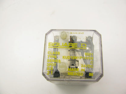 NEW - OUT OF BOX - 15734 Square D Relay 8501 KUD13M1P14V53 24VDC SERIES C 8 Pin