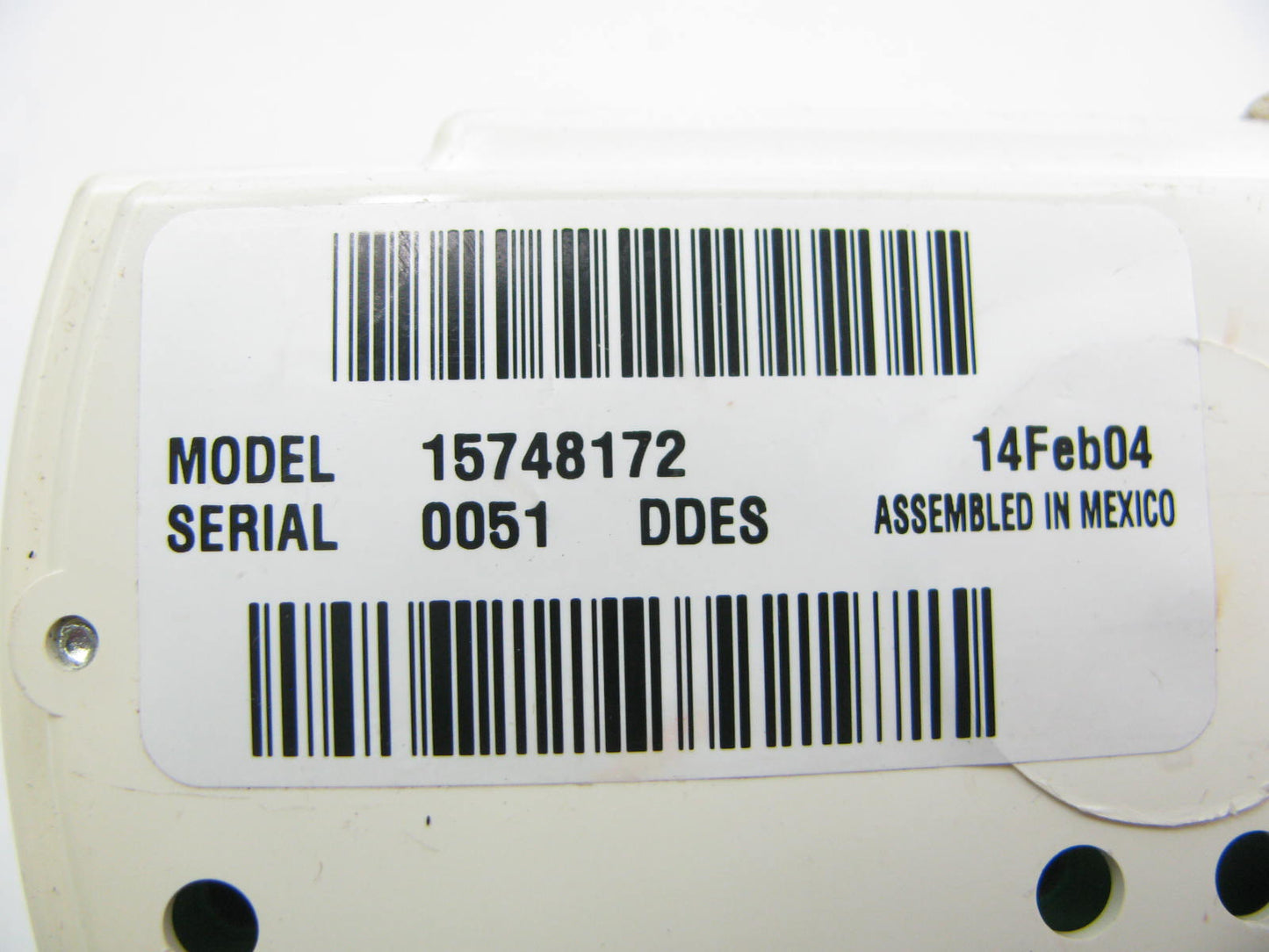 NEW OUT OF BOX -  OEM GM Overhead Console HVAC Cliamte Control Switch 15-72625