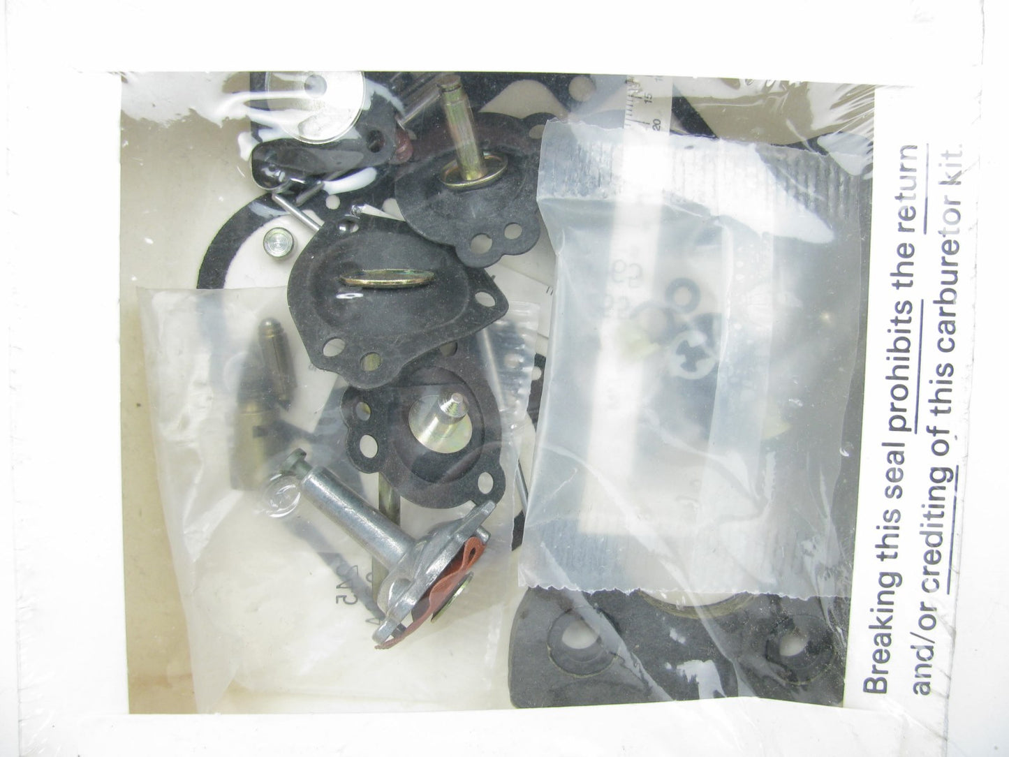NEW - Out Of Box 15749A Carburetor Rebuild Kit For 1980-82 Ford Holley 5200/6500
