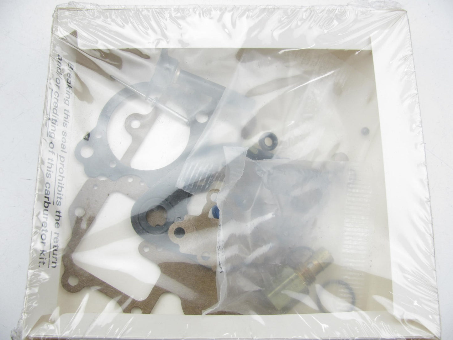 White Box 15872 Carburetor Rebuild Kit for 1983-1987 Ford 2.3L H-1 1949C