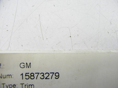New OEM GM Short Rear Sill Plate 15873279 For 07-14 Tahoe Yukon - Cashmere