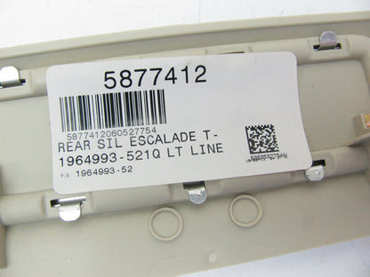 NEW OUT OF BOX GM Rear Sill Cover Plate 15877412 Platinum For 2009-14 Escalade