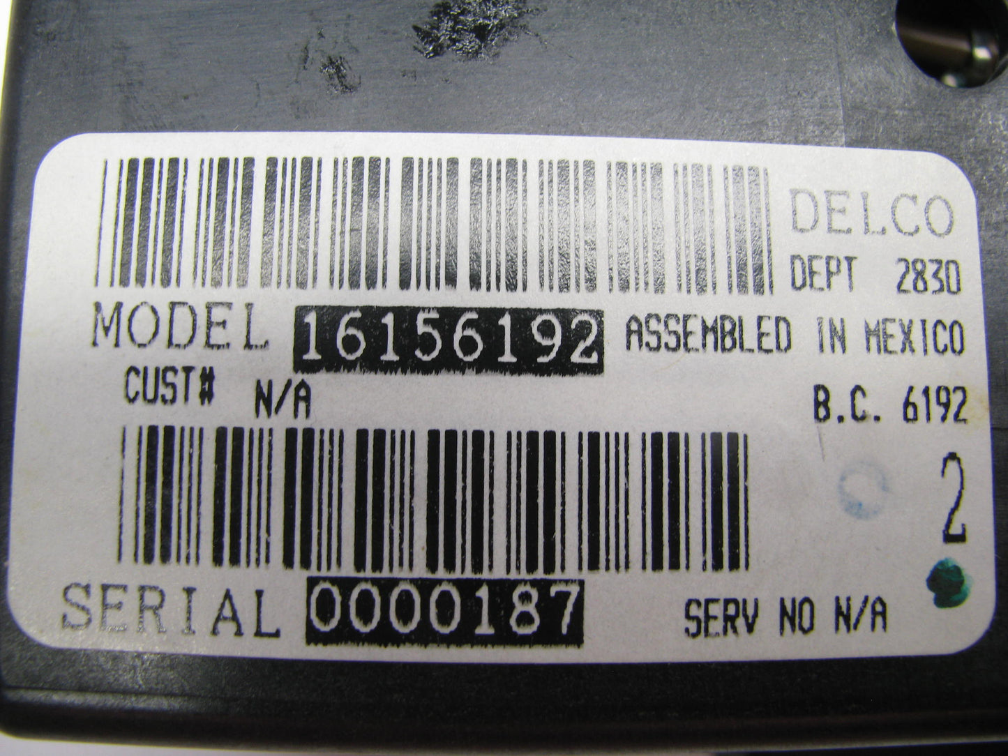 NEW Unboxed OEM GM Heater Control Panel Switch For 93-95 Pontiac Trans Sport