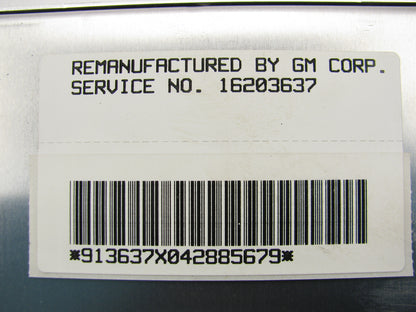 REMAN. 16203637 ABS Control Module ECU 95 Buick Century, Olds Cutlass Ciera