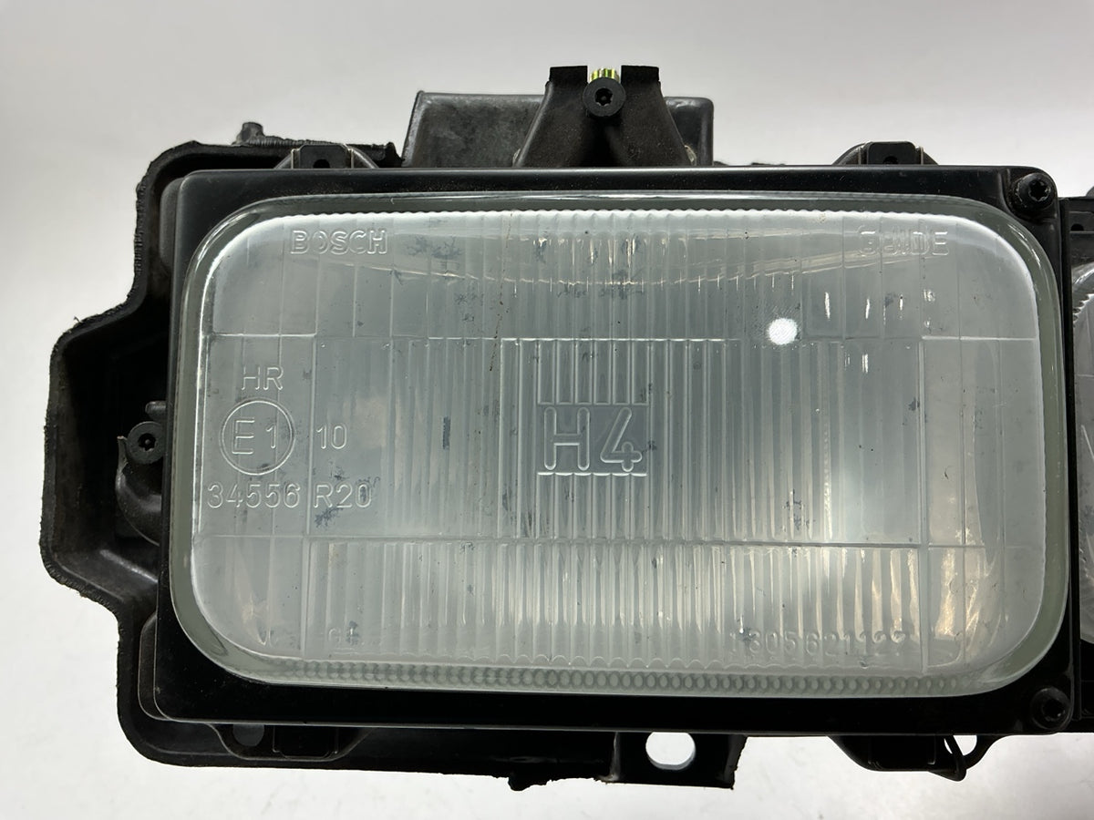 Damaged, See Photos - OEM GM 16506927 Left Headlight Housing With Both Headlamps