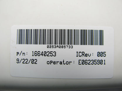 NEW - OUT OF BOX - GM 16640253 LEFT Side Sliding Door Control Module ECU