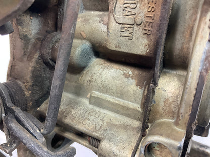 USED CORE 17080201 Rochester M4MC Quadrajet Carburetor 1980 Chevrolet W/ Manual