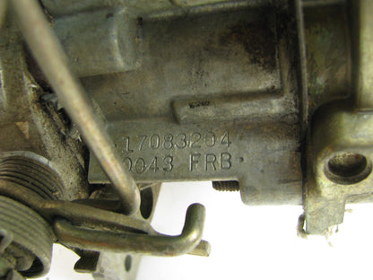 USED CORE - 17083204 Qudarajet 4-BBL Carburetor For 1983 Chevrolet W/ Automatic