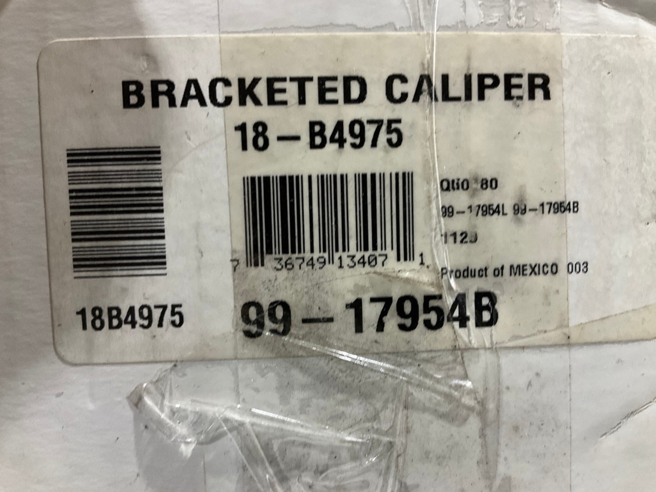 REMAN. 18-B4975 Front Left Brake Caliper - 2005-2008 Ford F-150