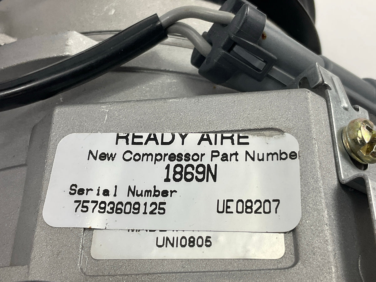 NEW UNBOXED Ready-Aire 1869N A/C Compressor With Clutch
