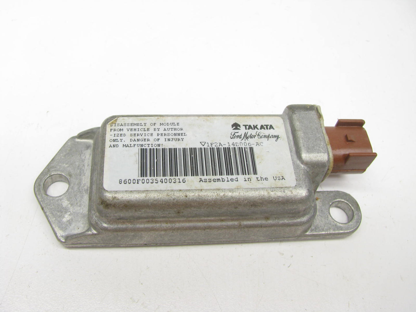 NEW OUT OF BOX - 1F2A-14B006-AC FRONT Impact Crash Sensor OEM For 99-03 Windstar