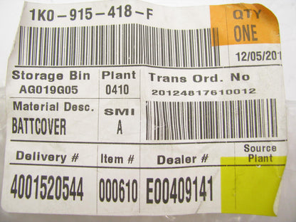 NEW - Out Of Box 1K0915418F Battery Protection Shield Cover 2015-2018 Audi Q3