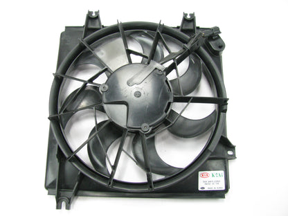 OUT OF BOX 1K2A1 61 710 A/C Condenser Fan Motor Assembly OEM For 00-04 Kia 1.8L