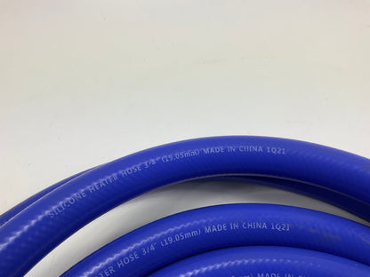 14 FEET - High Temp. 3/4'' Blue Silicone Heater / Coolant Hose 1Q21