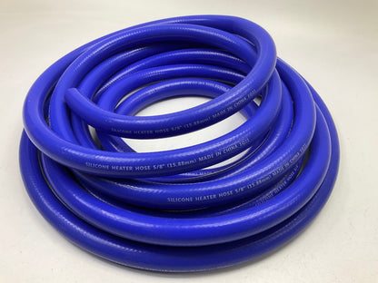 25 FEET - High Temp. 5/8'' Blue Silicone Heater / Coolant Hose 1Q21