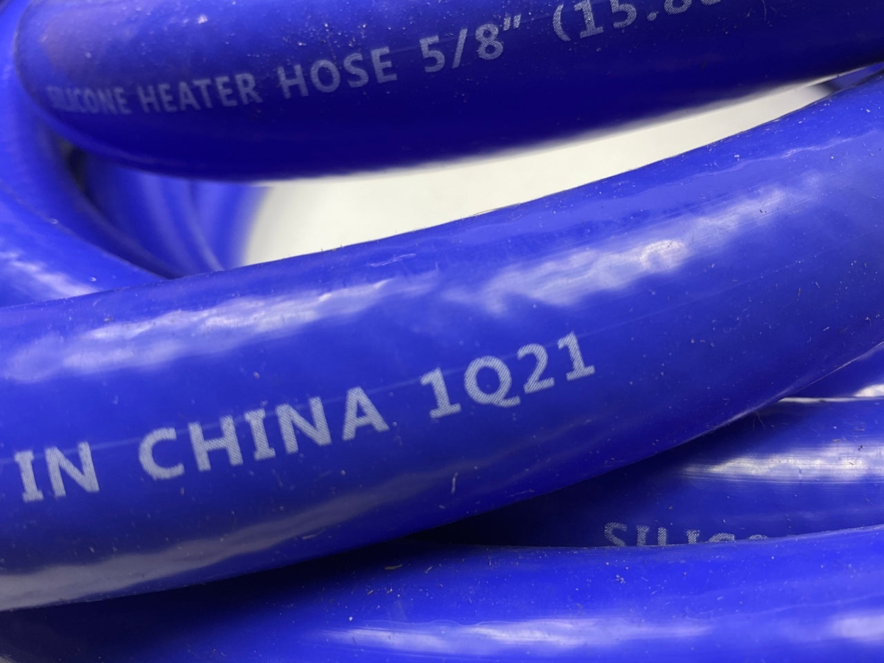 25 FEET - High Temp. 5/8'' Blue Silicone Heater / Coolant Hose 1Q21