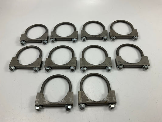(10) NEW Unboxed 2-3/4'' Exhaust Clamps