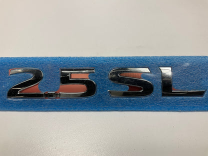 NEW OEM UNBOXED REAR Trunk Emblem For 2007-2012 Nissan Altima ''2.5 SL''