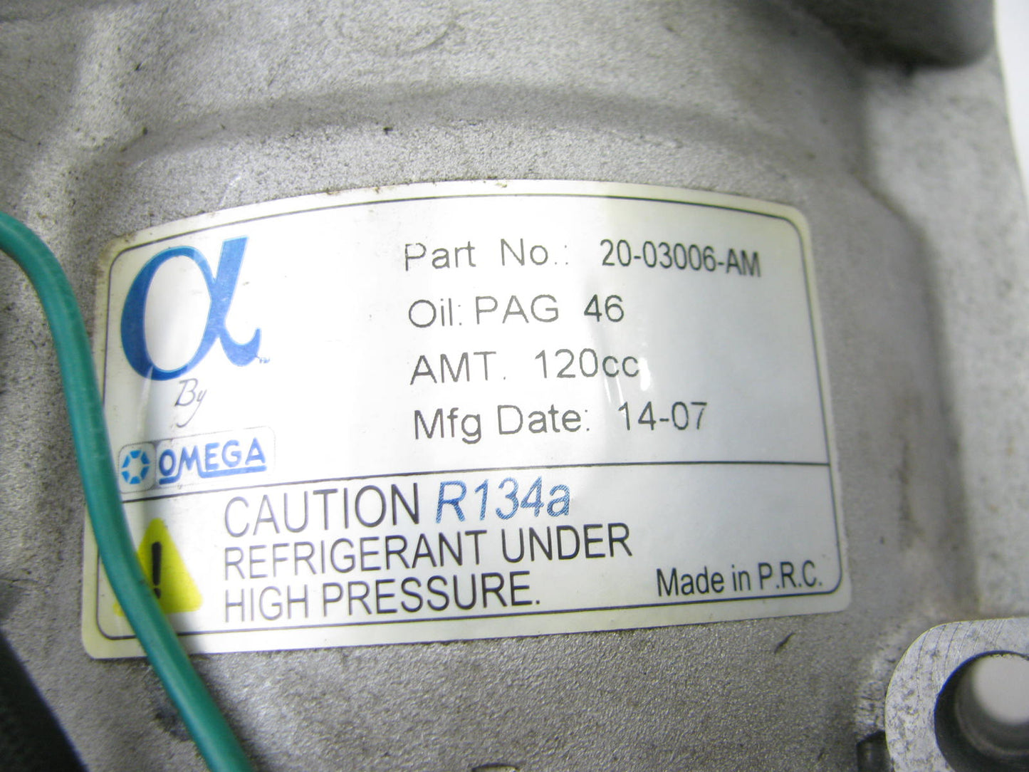 20-03006-AM A/C Compressor For Chrysler Mitsubishi Various 1995-2003