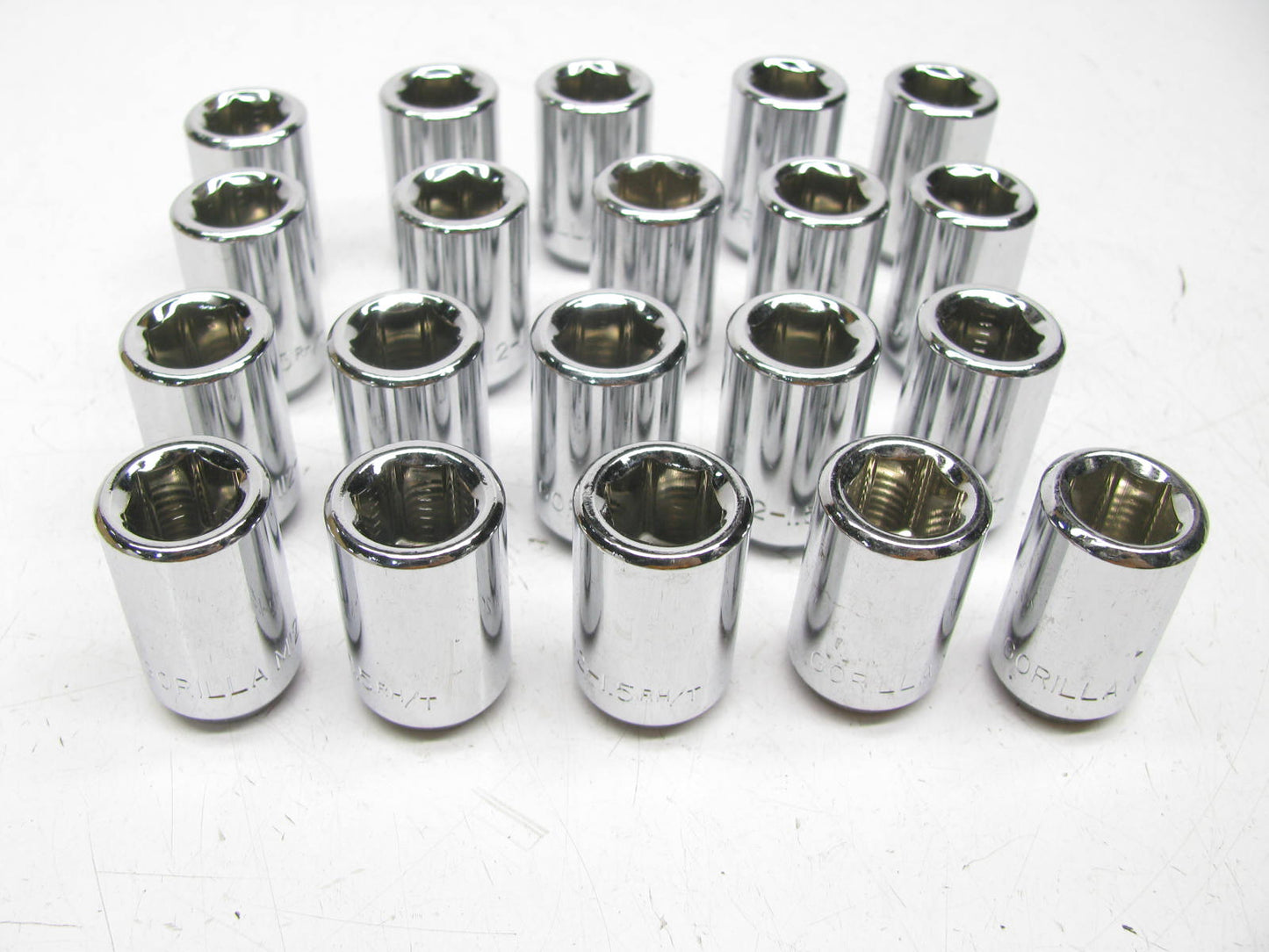 (24) NEW - OUT OF BOX 20038 - Hex Socket Lug Nuts - 12mm X 1.50 Acorn