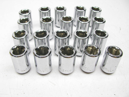 (24) NEW - OUT OF BOX 20038 - Hex Socket Lug Nuts - 12mm X 1.50 Acorn