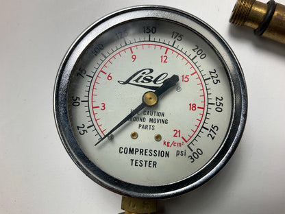 USED #3 - Lisle 20250 Compression Tester,  0-300 PSI